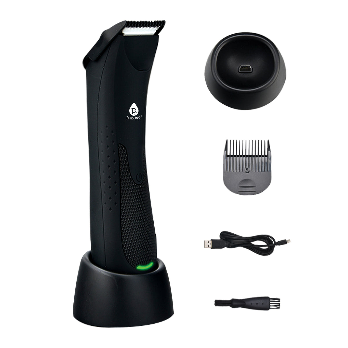 Wireless Body Hair Trimmer & Shaver – Cordless, Waterproof & Precision Ceramic Blade